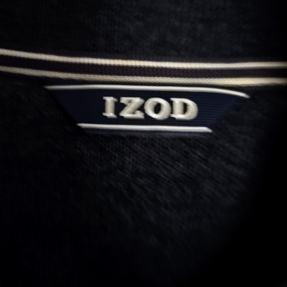 Men's Izod Henly 1/2 zip Size M NWT